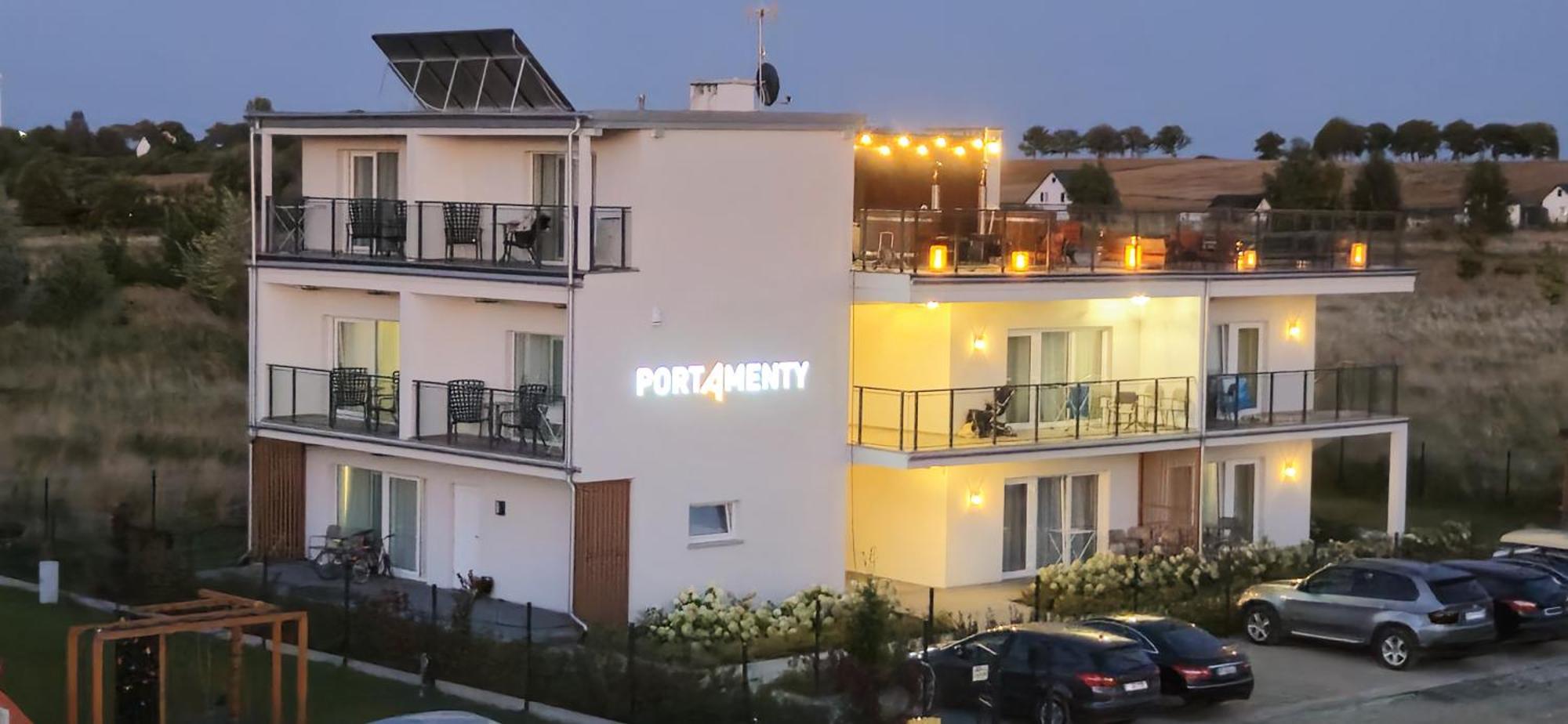 Portamenty Leilighet Chłopy Eksteriør bilde