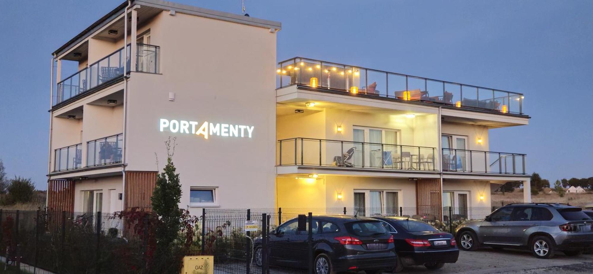 Portamenty Leilighet Chłopy Eksteriør bilde